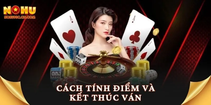 Cách tính điểm và kết thúc ván